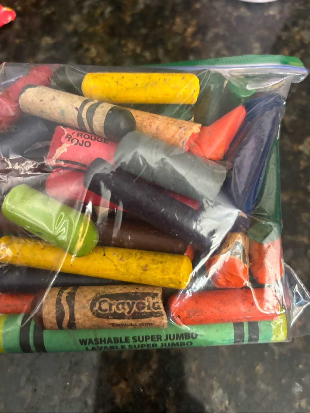 Crayola Assorted  Super Jumbo Crayons - Multicolor